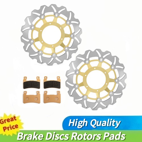 Front brake discs - discs, pads