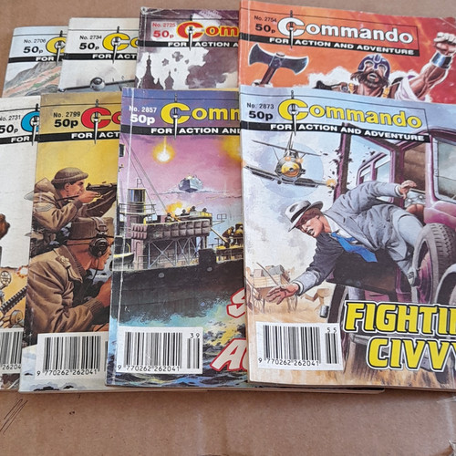 Commando comics 1995 dc - 1995,,