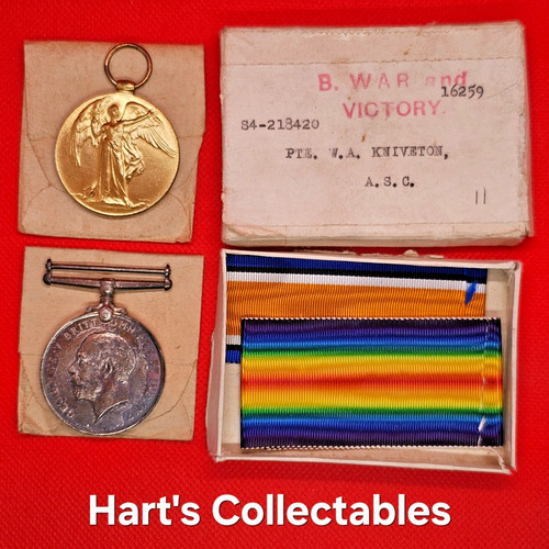 Ww1 medal pair s4 218420 - pair, s4‑218420