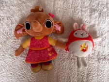Bing Bunny Talking Sula Plush & Hoppity Voosh Plush
