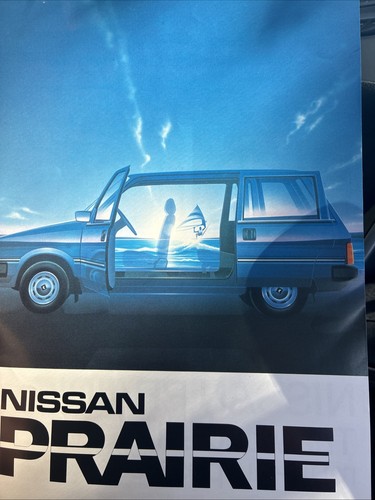 The nissan prairie range car - the,