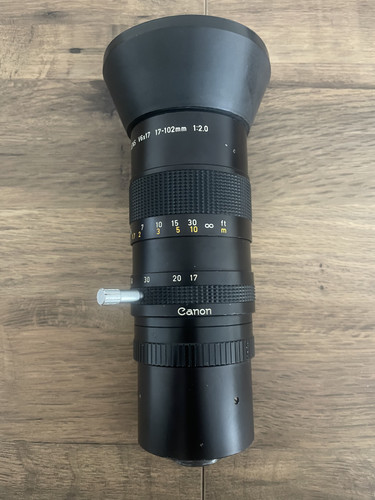 Canon zoom lens v6x17 f2 - tv,