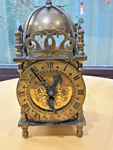 Vintage brass lantern - vintage,