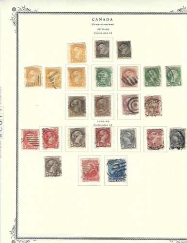 Silk stamps canadian - -,