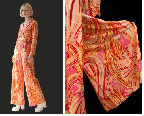 Vintage 60s silky psychedelic - vintage,