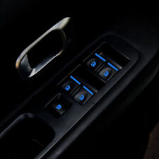 Luminous Blue Vehicle Car Interior Window Door Switch Sticker Car Accessories