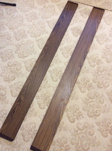 Two five foot radiator - two, shelves