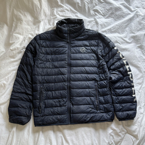 Hollister men navy - navy, quilted