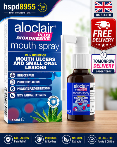 Aloclair plus spray mouth - aloclair,