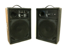 1 pair Peavey ES-12PM powered