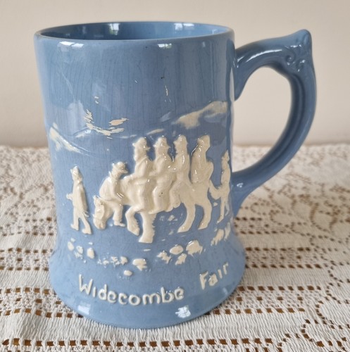 Vintage dartmouth pottery blue - vintage,