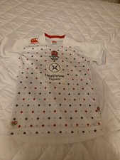 ENGLAND Rugby  7S SUPPORTERS SHIRT AGE 10