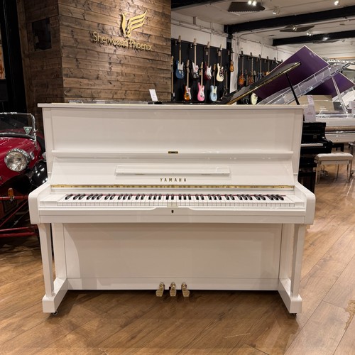 Yamaha upright piano white - yamaha, u1