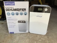 Mains power portable boat dehumidifier with LCD display