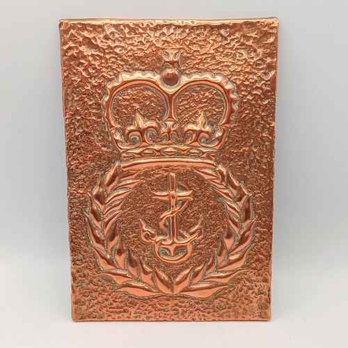 Vintage copper wood navy - copper, &