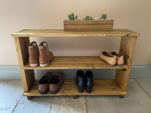 Wooden boot and shoe - wooden,