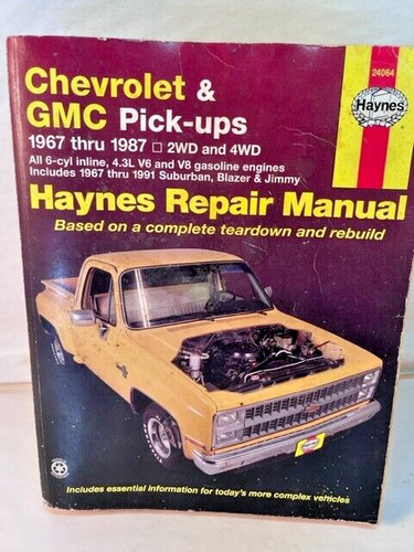 Haynes 24064 chevrolet - haynes, and