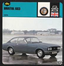 1976 1977 1978 BRISTOL 603