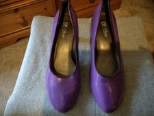 Vintage Purple Patent Shoes