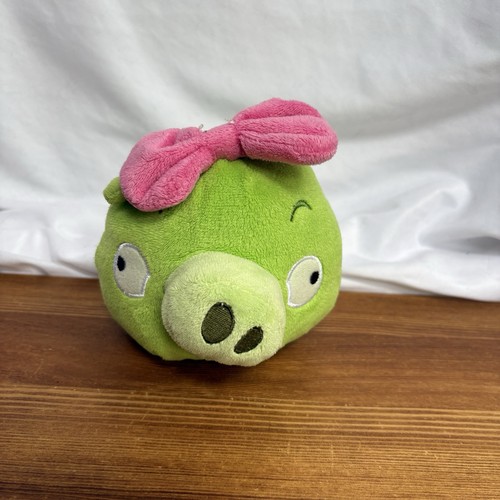 Angry birds green pig plush - birds,