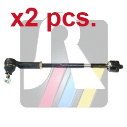 Pcs front tie rod - x2,