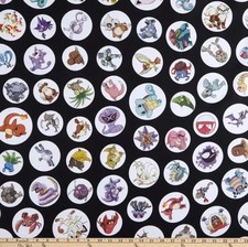 Pokemon Toss 100% Cotton