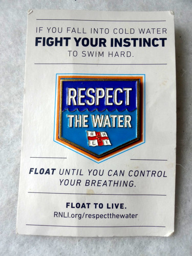 Rnli respect the water pin - the,