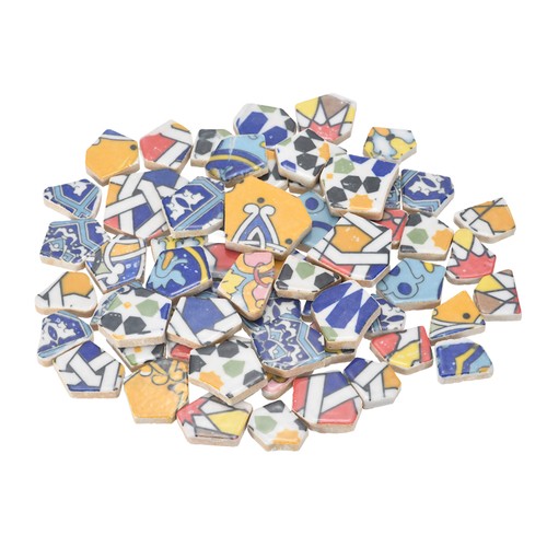 Irregular ceramic mosaic tiles - irregular,
