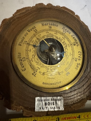 Vintage french barometre - french,