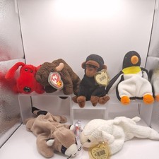 Joblot Of 6 TY Beanie