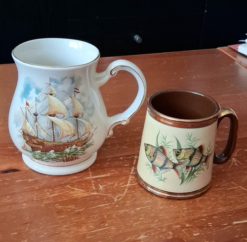 2pc sadler sailing ship - 2pc,
