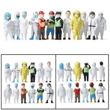 Resin Miniature People Figures