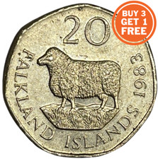 20P TWENTY PENCE - FALKLAND