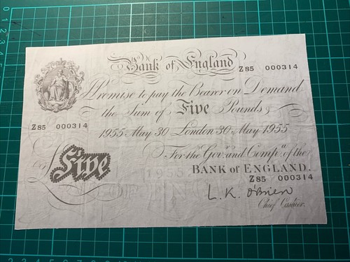 White pound note 1955 - pound,