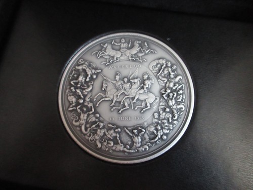 Pistrucci waterloo medal fine - pistrucci,