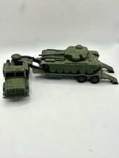 Dinky Army Truck And Tank 660 And 651