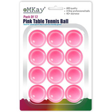 eMKay® 12 Plain Ping Pong