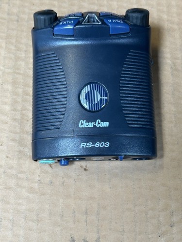 Used clear com 603 - used, clear-com