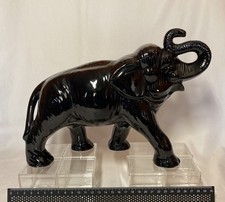 Vintage Large Black Elephant