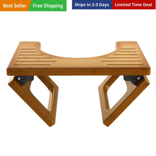 Inches bamboo toilet stool - inches,