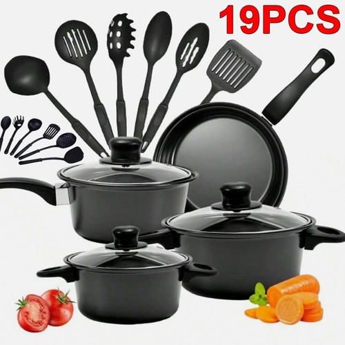 19pcs cookware set pan pot - cookware,