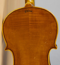 old 4/4 violin Geige viola cello Bratsche fiddle label JACOBUS STAINER Nr. 216
