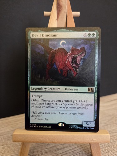 Devil dinosaur 0719 - (foil),