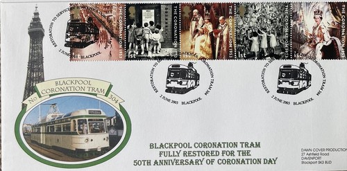 Blackpool coronation tram - tram, 2003