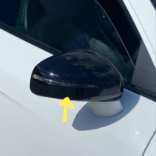 Gloss black replacement - , wing