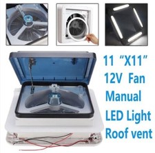 12v roof vent fan camper - 12v, van