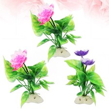  3 Pcs Artificial Water Lilies