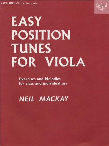 Easy position tunes for viola - position,