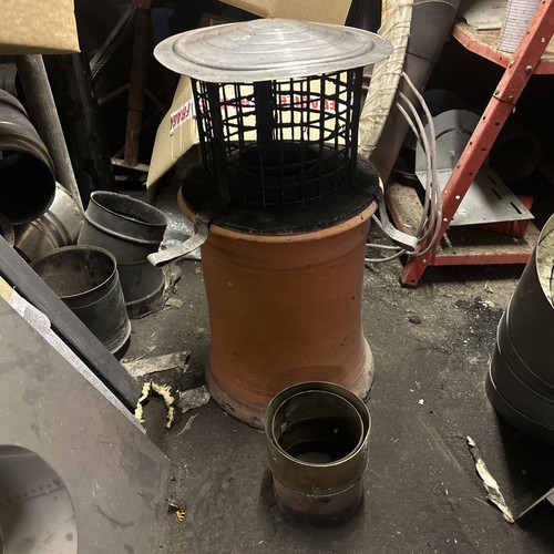 Pot hanging cowl - hanging, pipe