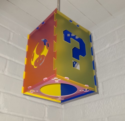 Mario game lampshade mariocart - game,